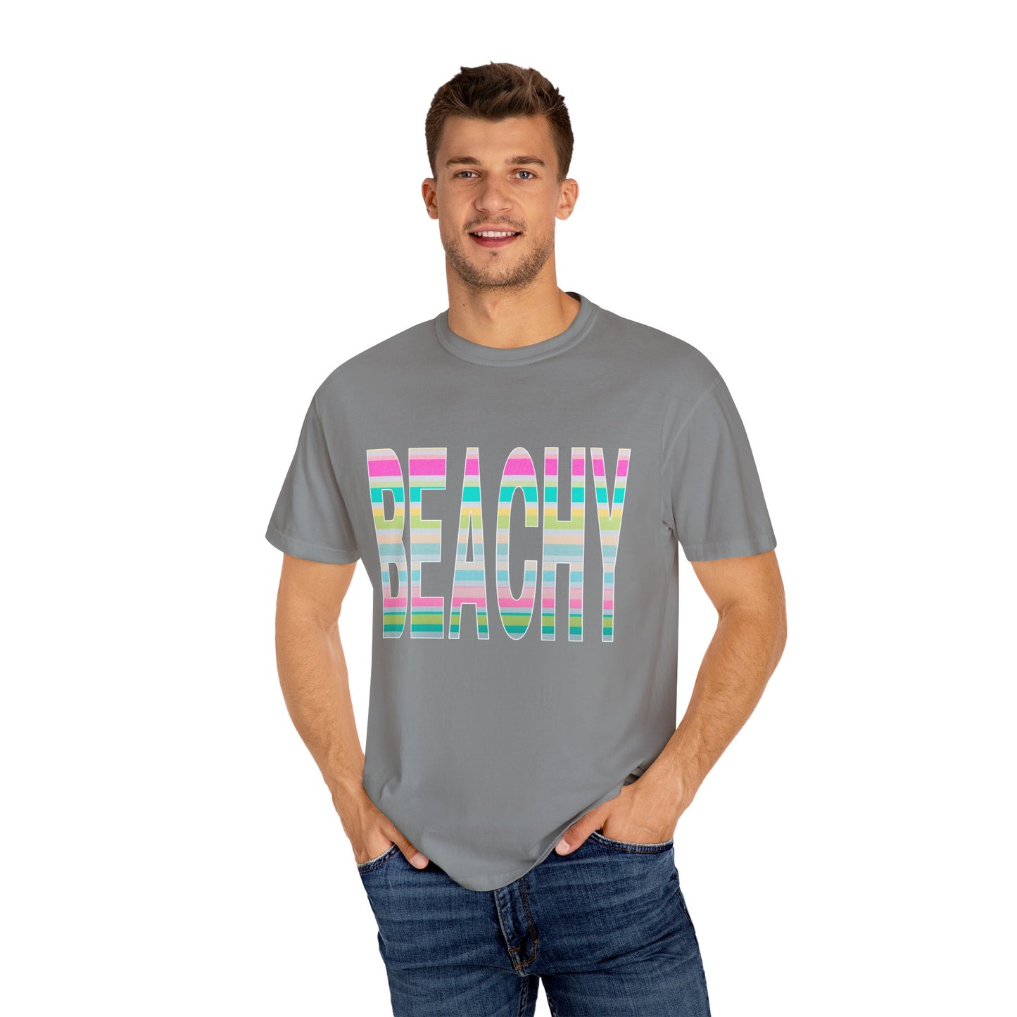 'Beachy' Unisex Garment-Dyed T-shirt