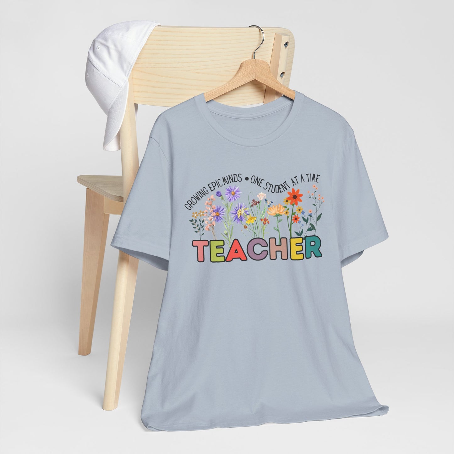 'Growing Epic Minds-One Student At A Time' Unisex Jersey Short Sleeve Tee