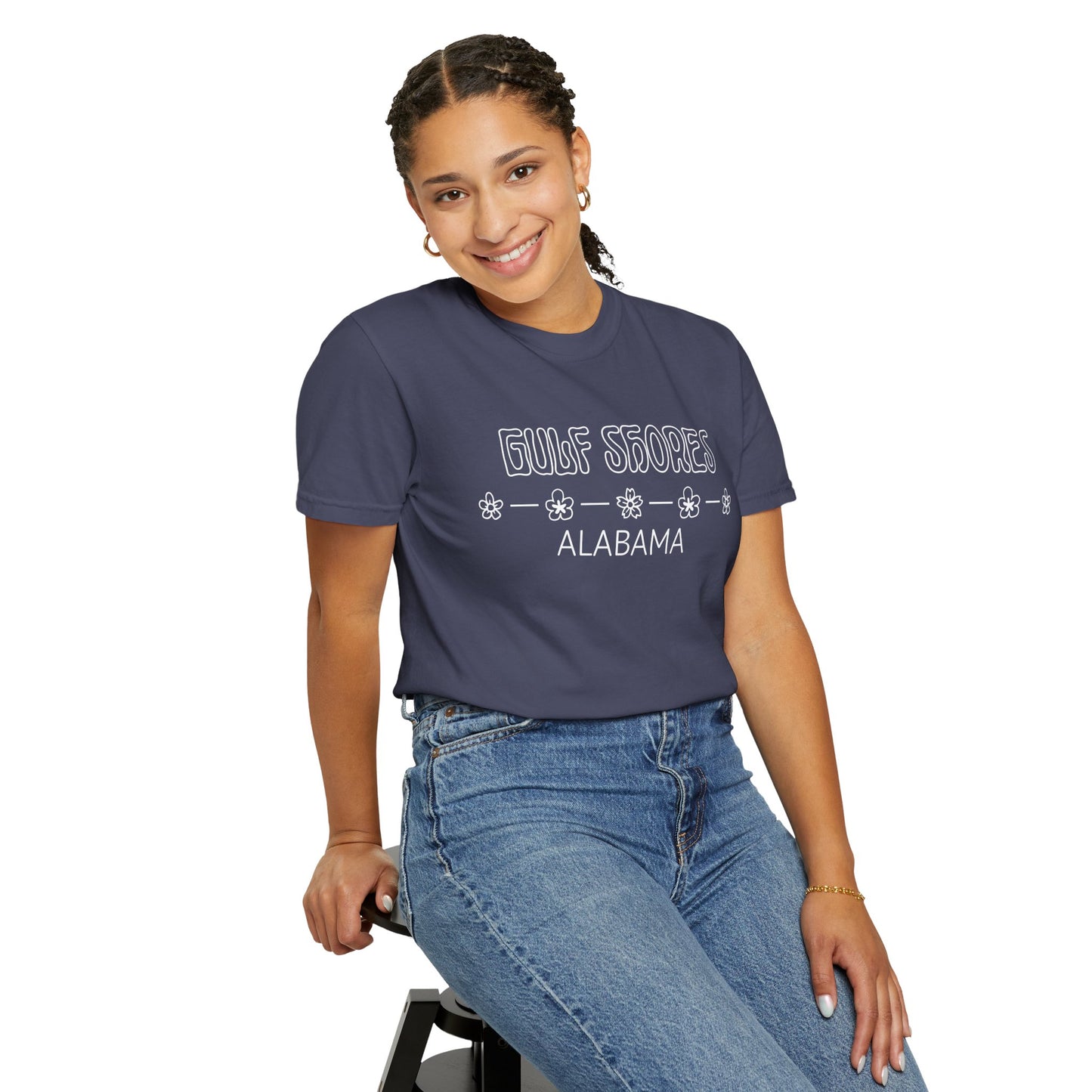 'Gulf Shores, Alabama' Unisex Garment-Dyed T-shirt