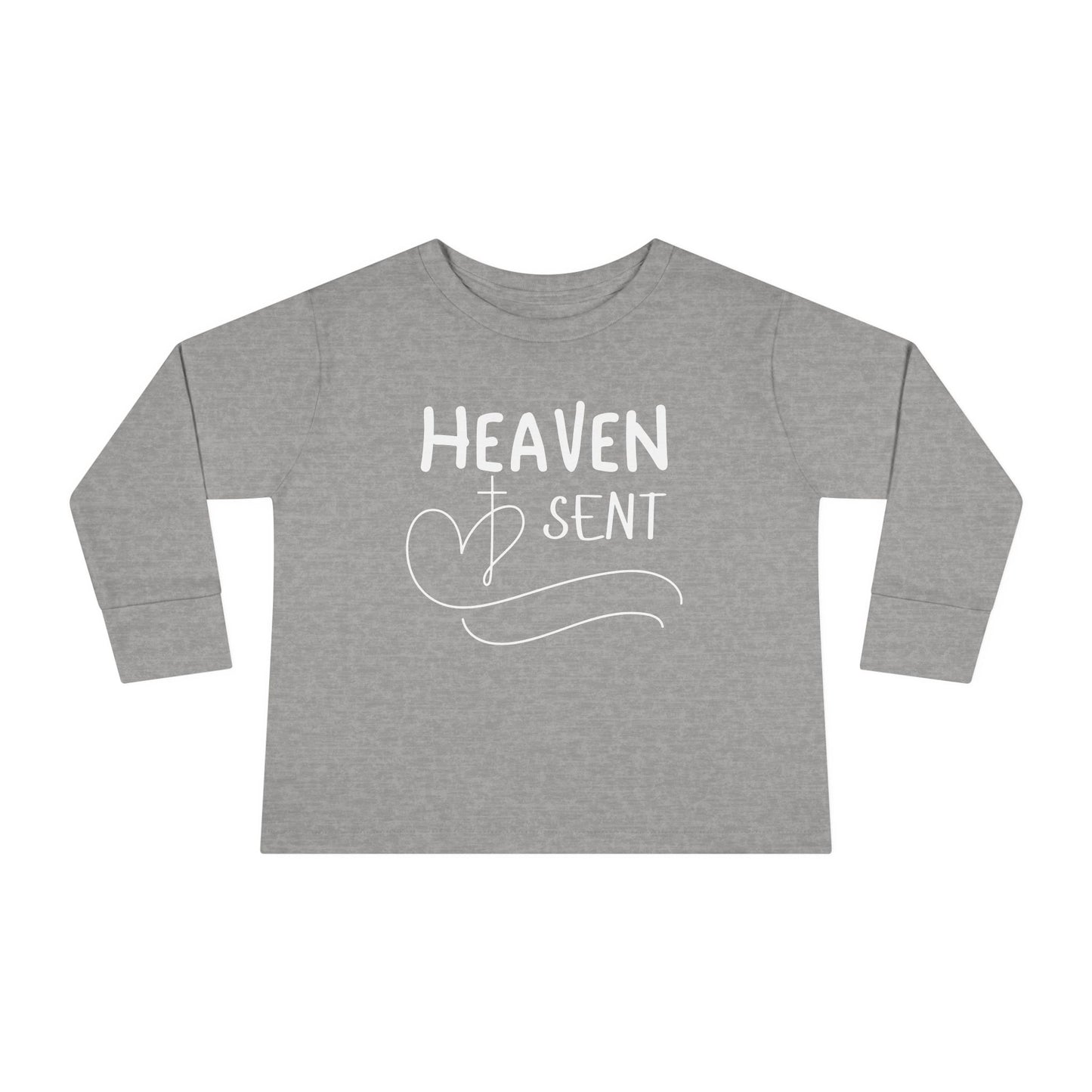 'Heaven Sent' Toddler Long Sleeve Tee