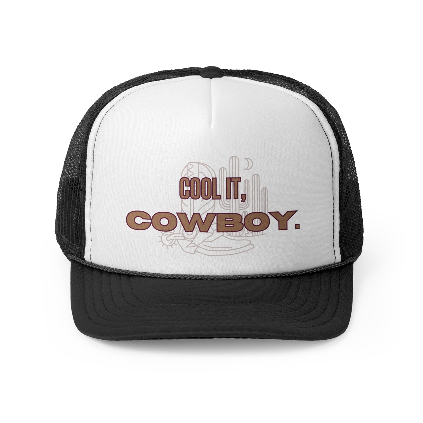 'Cool it, Cowboy' Trucker Caps