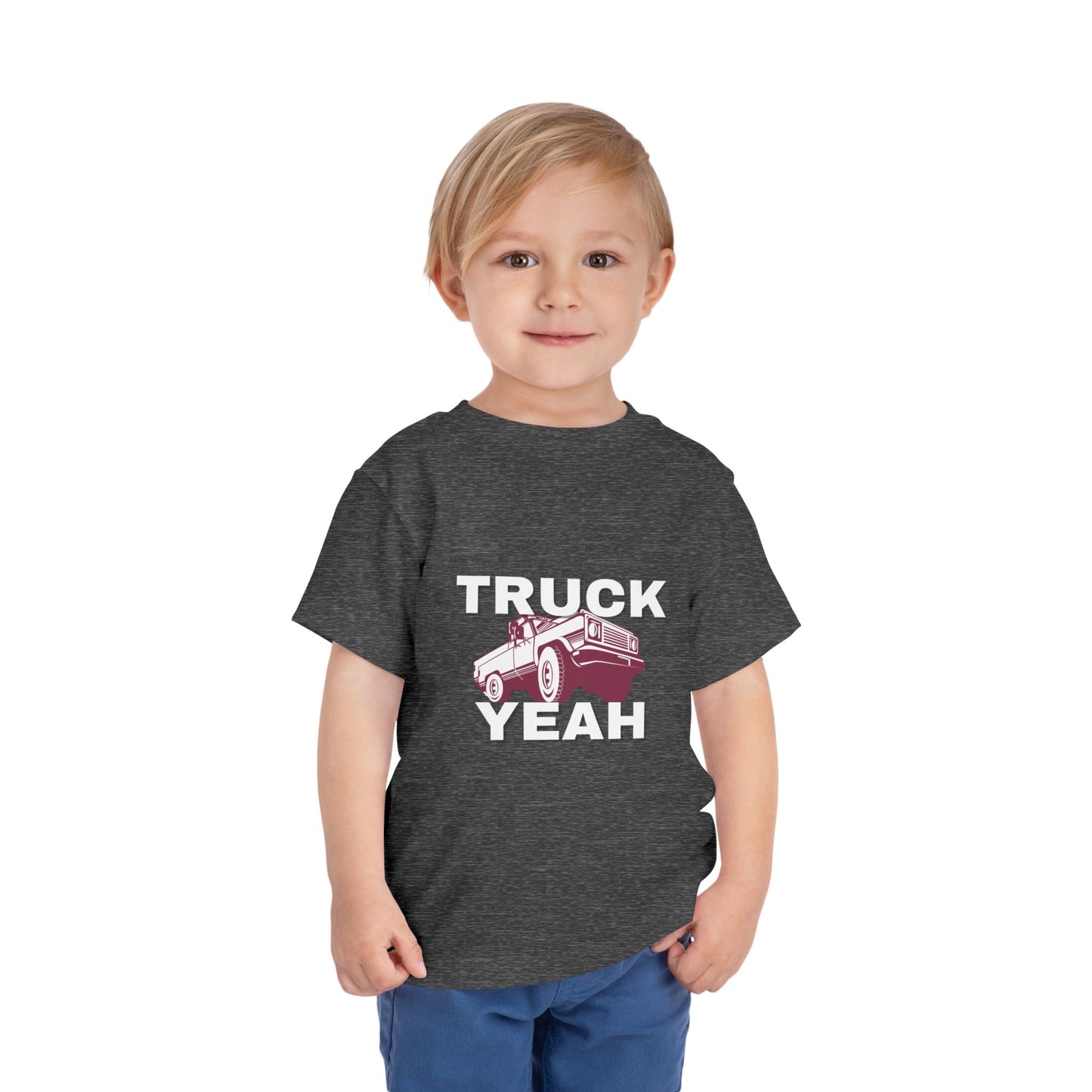 'Truck Yeah' Toddler Short Sleeve Tee