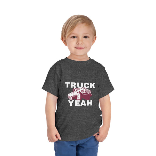 'Truck Yeah' Toddler Short Sleeve Tee