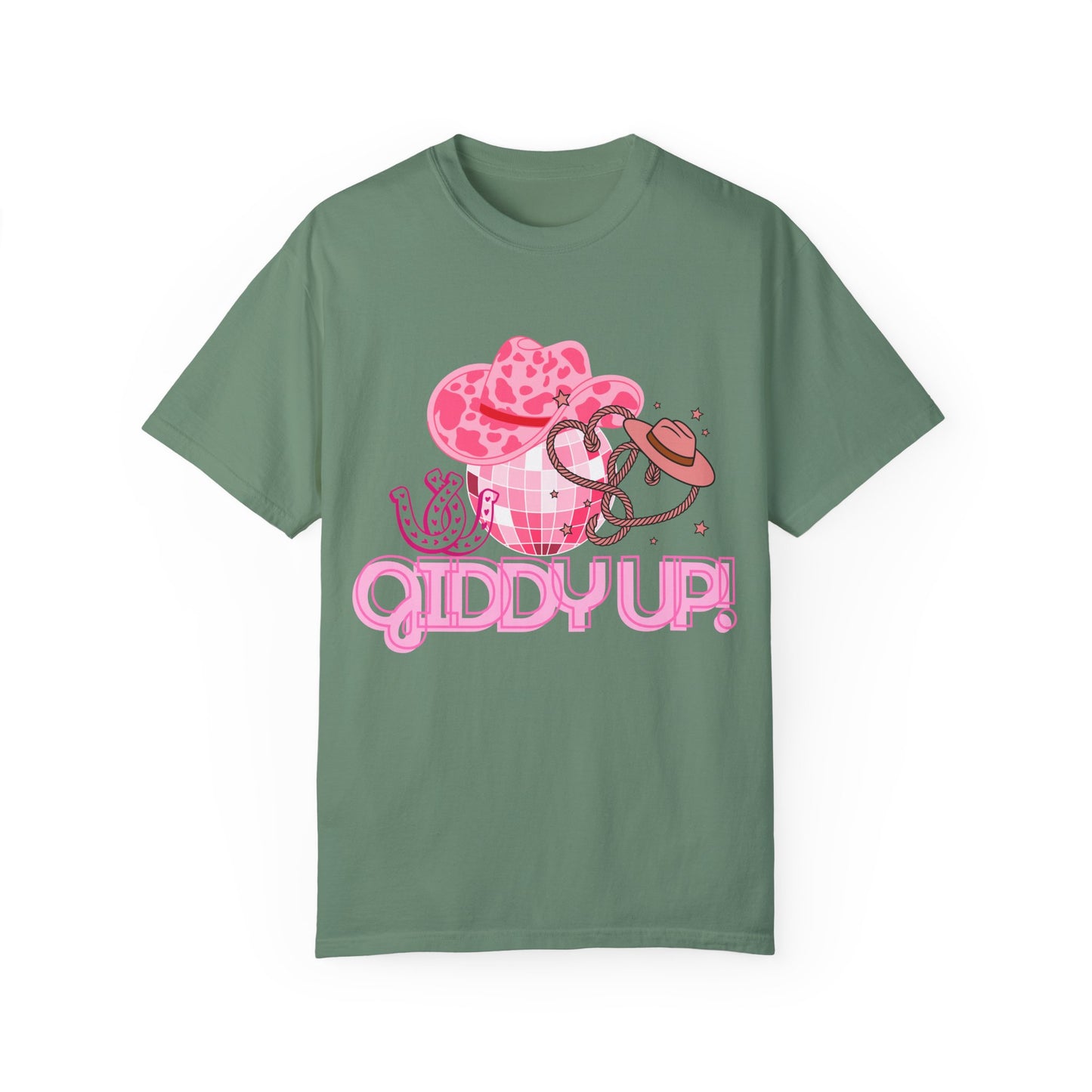 'Giddy Up' Unisex Garment-Dyed T-shirt