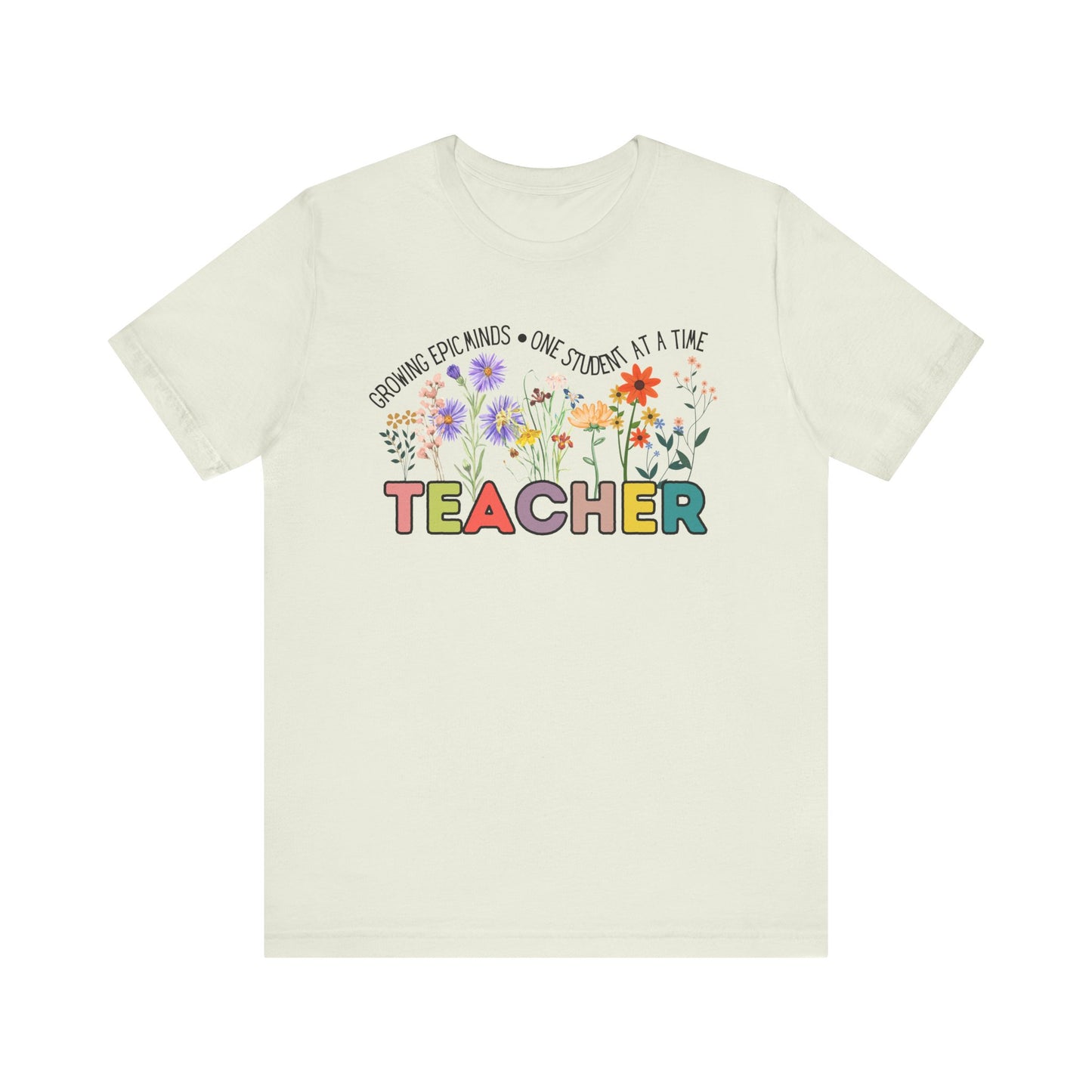 'Growing Epic Minds-One Student At A Time' Unisex Jersey Short Sleeve Tee