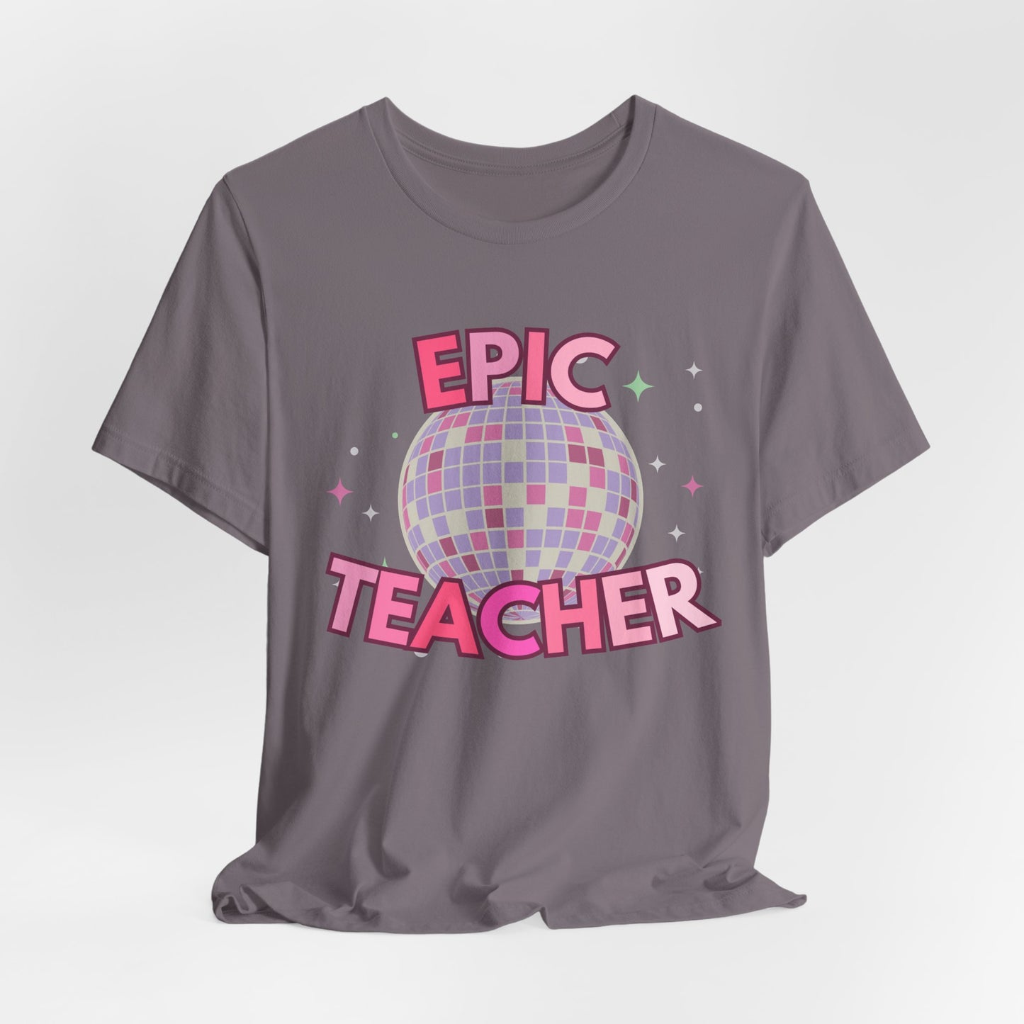 'Epic Teacher' Unisex Jersey Short Sleeve Tee