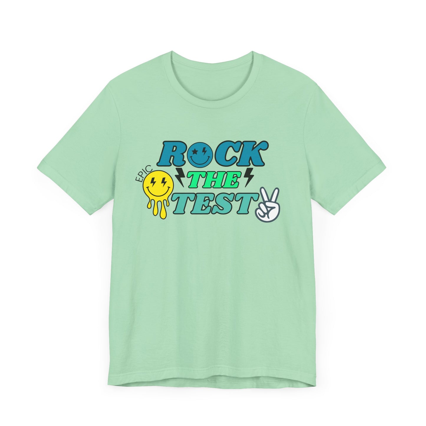 'Rock The Test Epic' Unisex Jersey Short Sleeve Tee