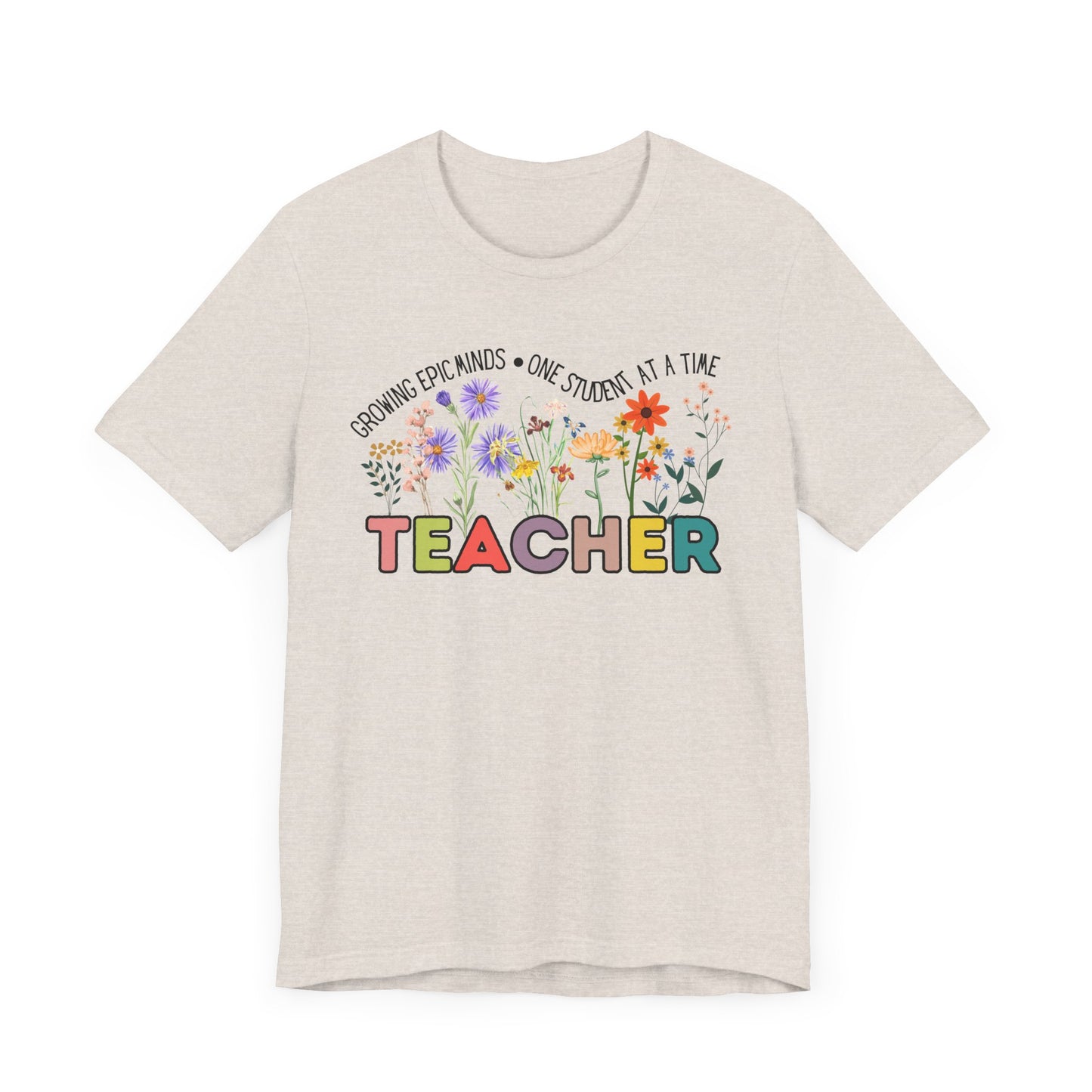 'Growing Epic Minds-One Student At A Time' Unisex Jersey Short Sleeve Tee