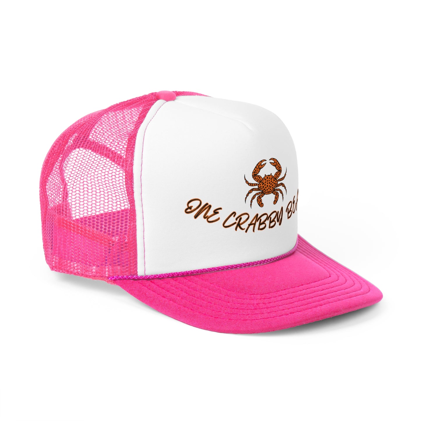 'One Crabby Beach' Trucker Caps