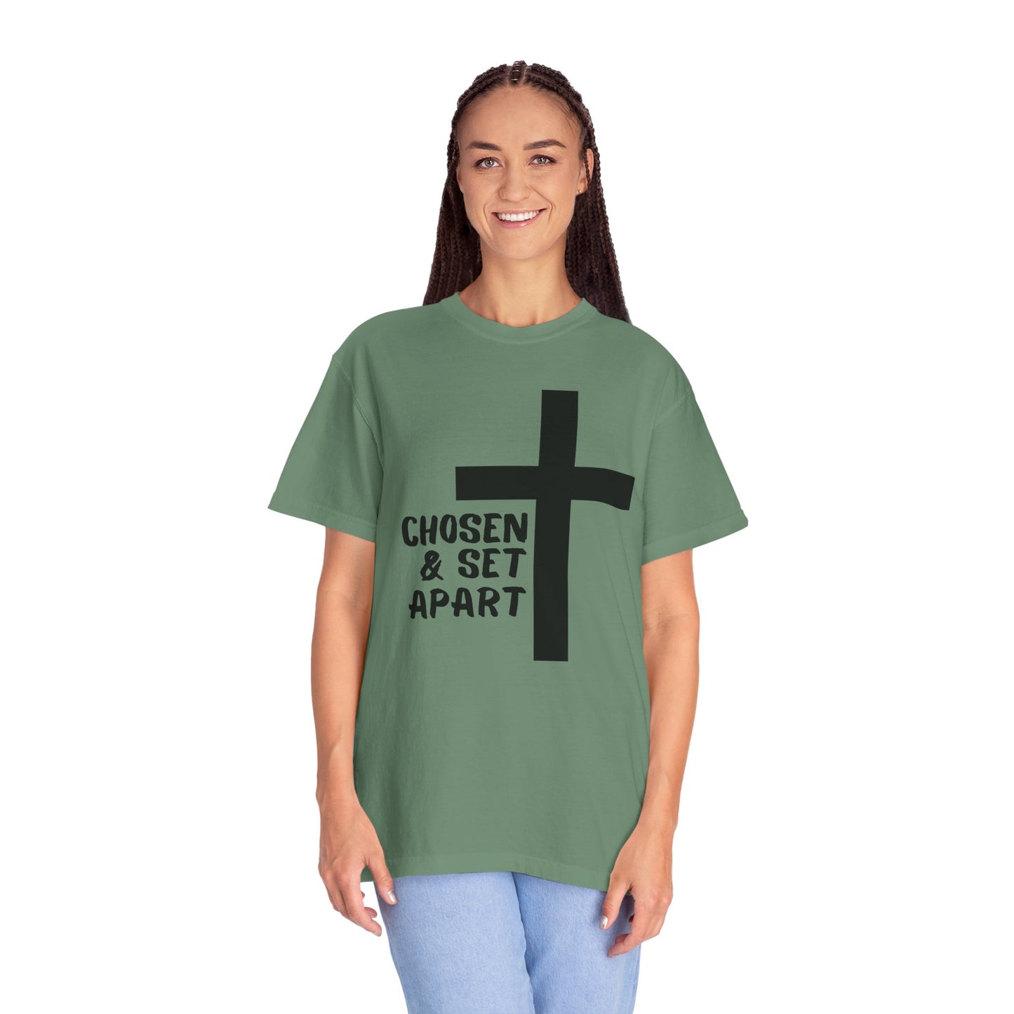 'Chosen & Set Apart' Unisex Garment-Dyed T-shirt