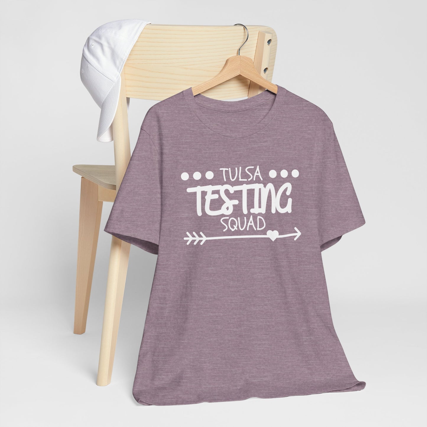 'Tulsa Testing Squad' Unisex Jersey Short Sleeve Tee
