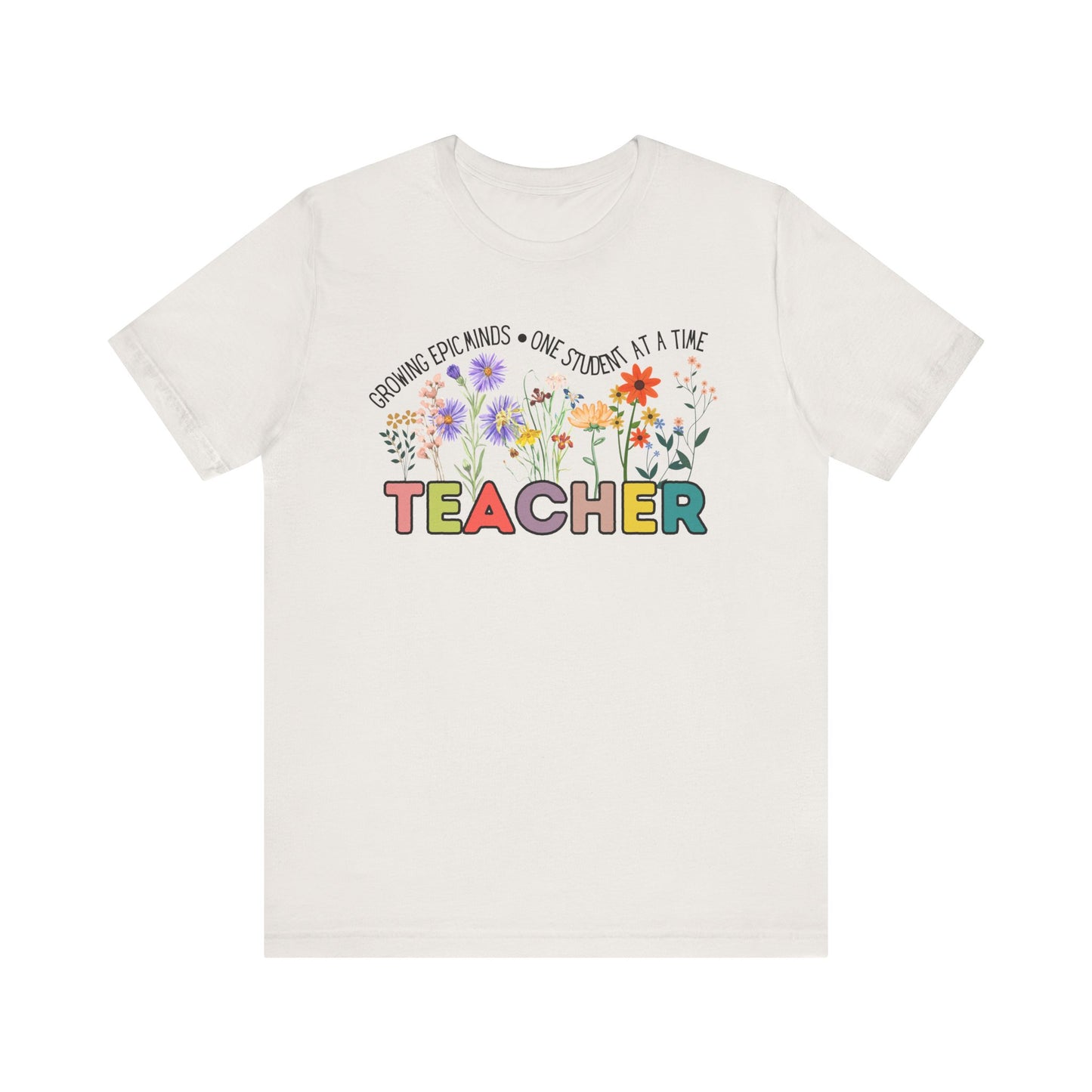 'Growing Epic Minds-One Student At A Time' Unisex Jersey Short Sleeve Tee