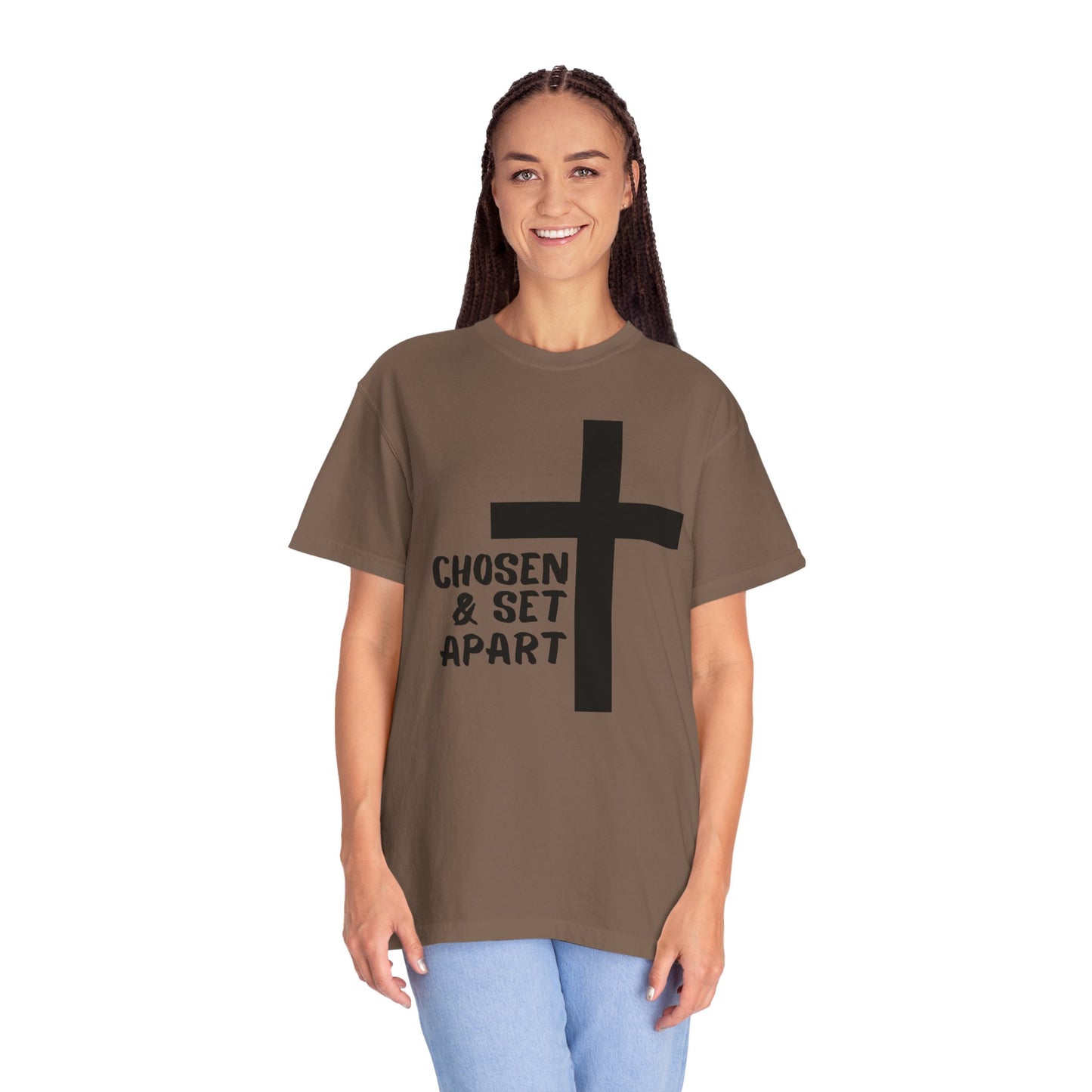 'Chosen & Set Apart' Unisex Garment-Dyed T-shirt