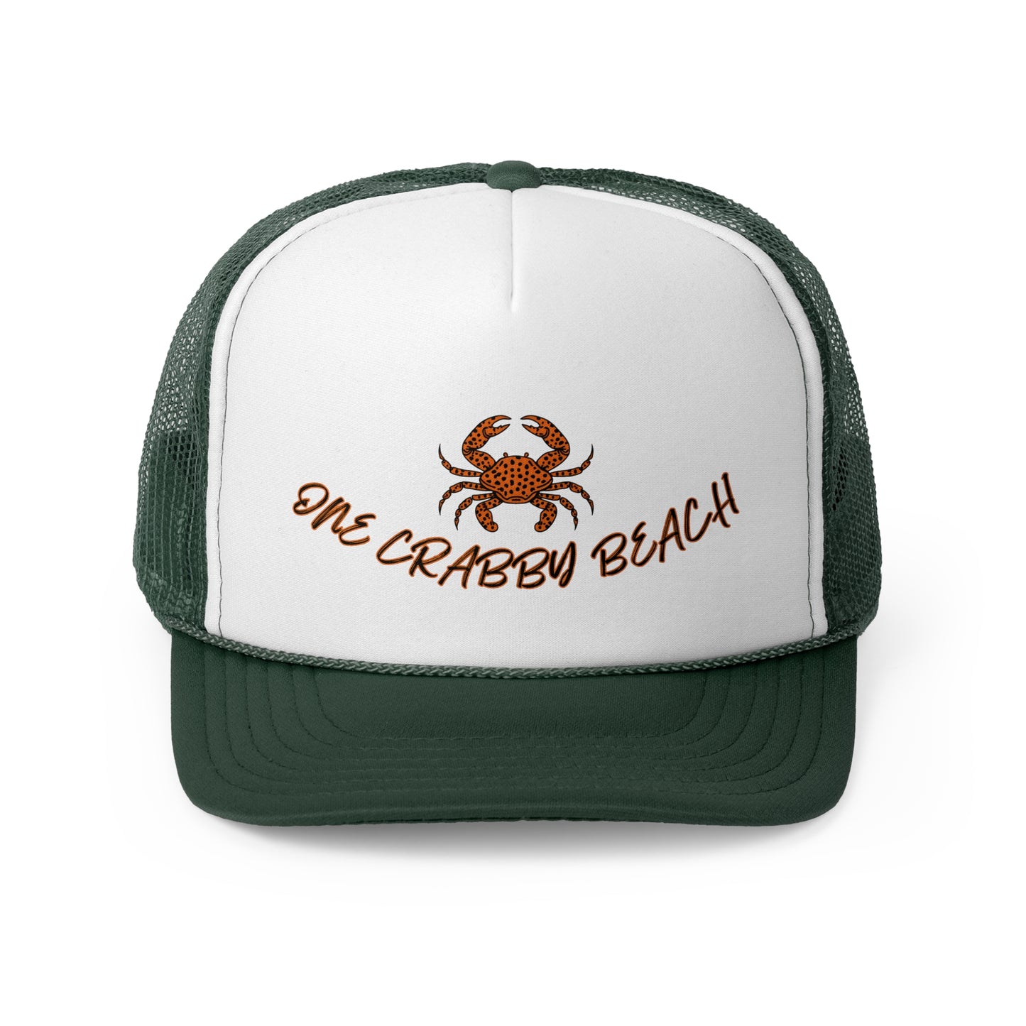 'One Crabby Beach' Trucker Caps