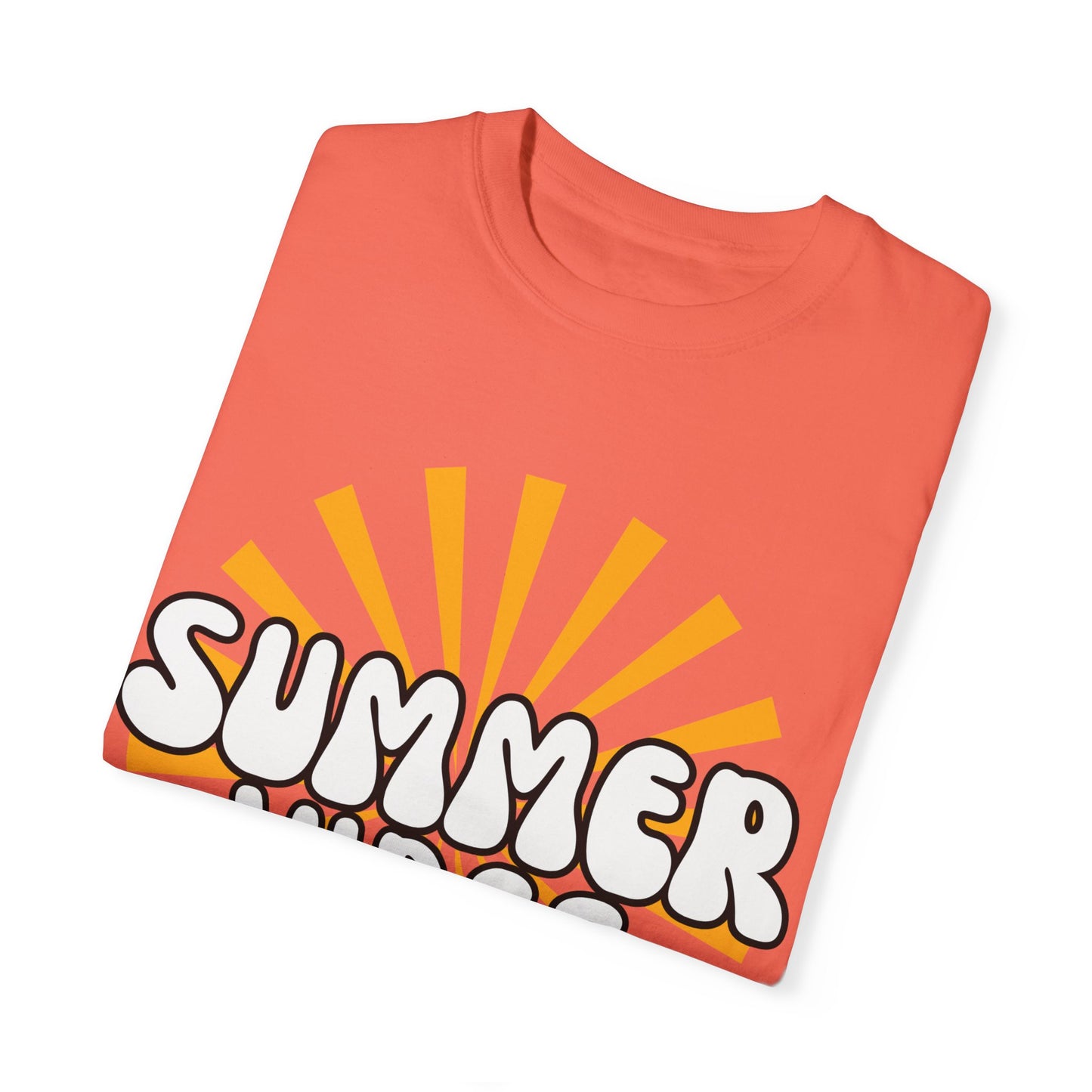 'Summer Vibes' Unisex Garment-Dyed T-shirt
