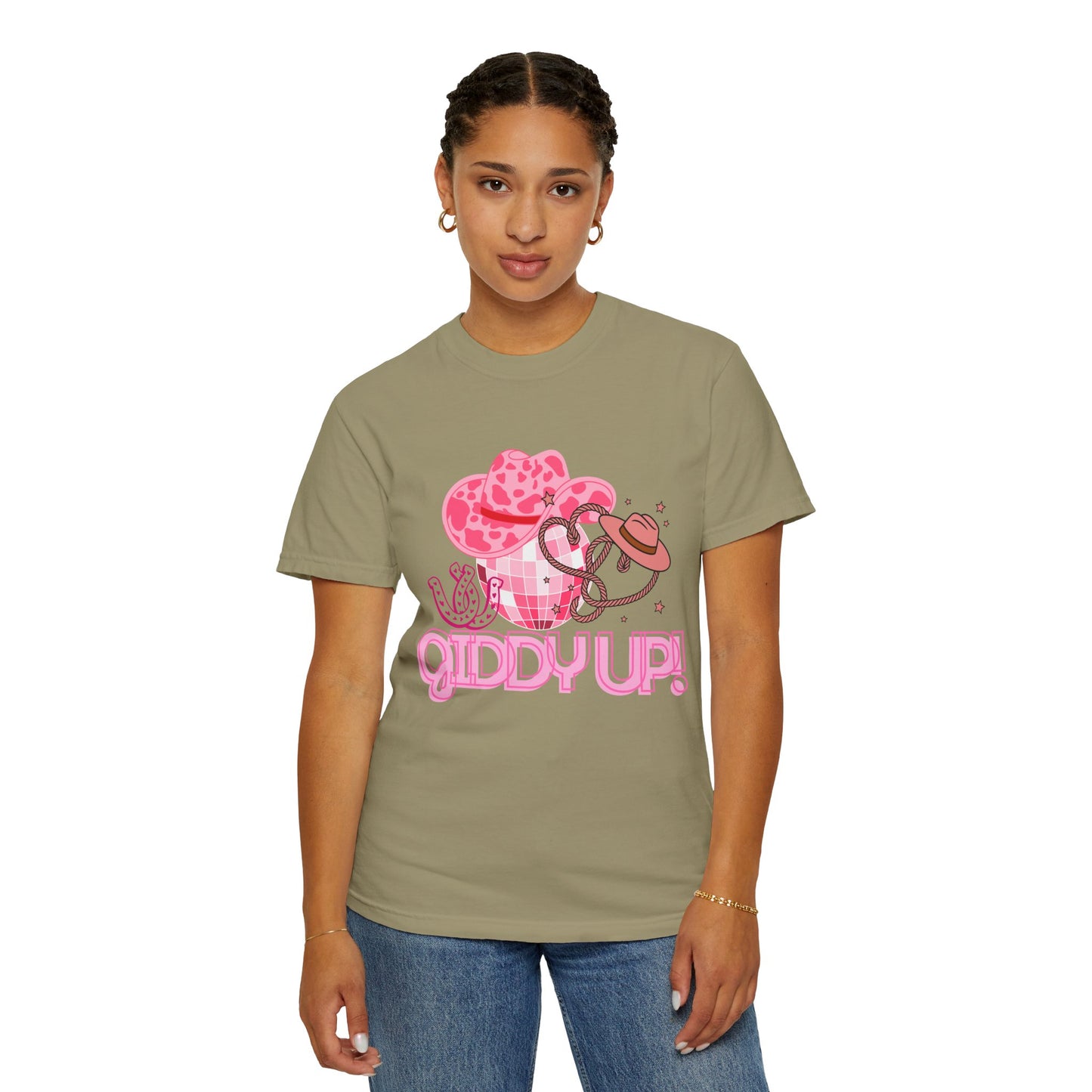 'Giddy Up' Unisex Garment-Dyed T-shirt