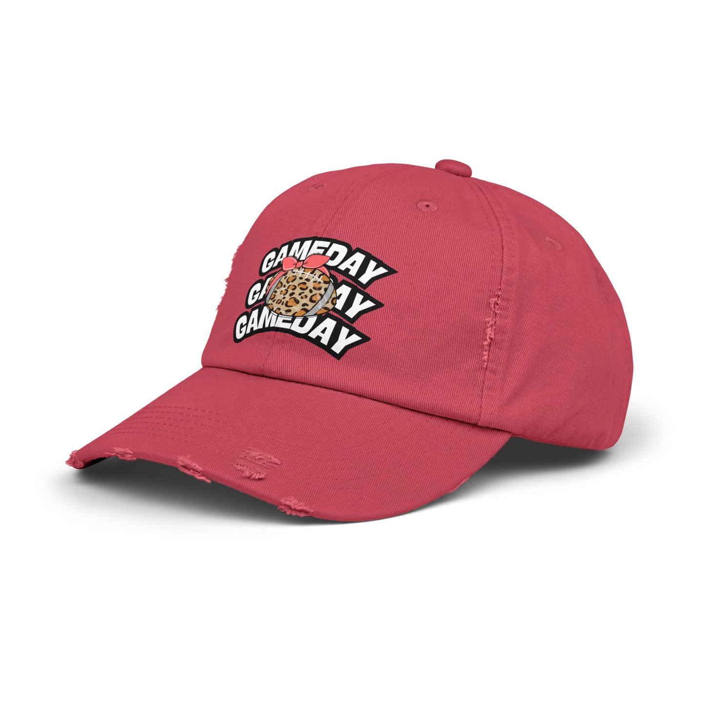 'Gameday' Unisex Distressed Cap