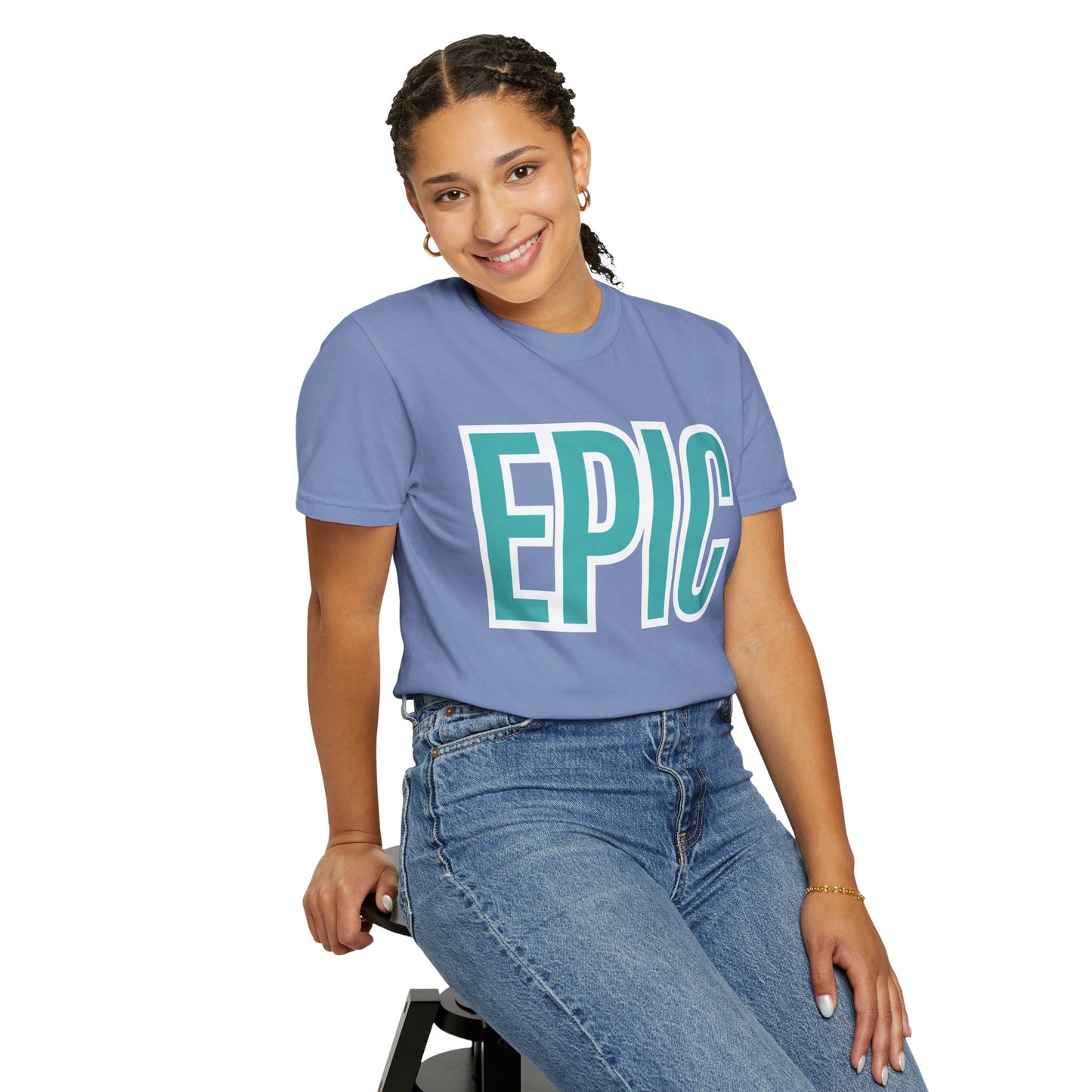 'Epic' Unisex Garment-Dyed T-shirt
