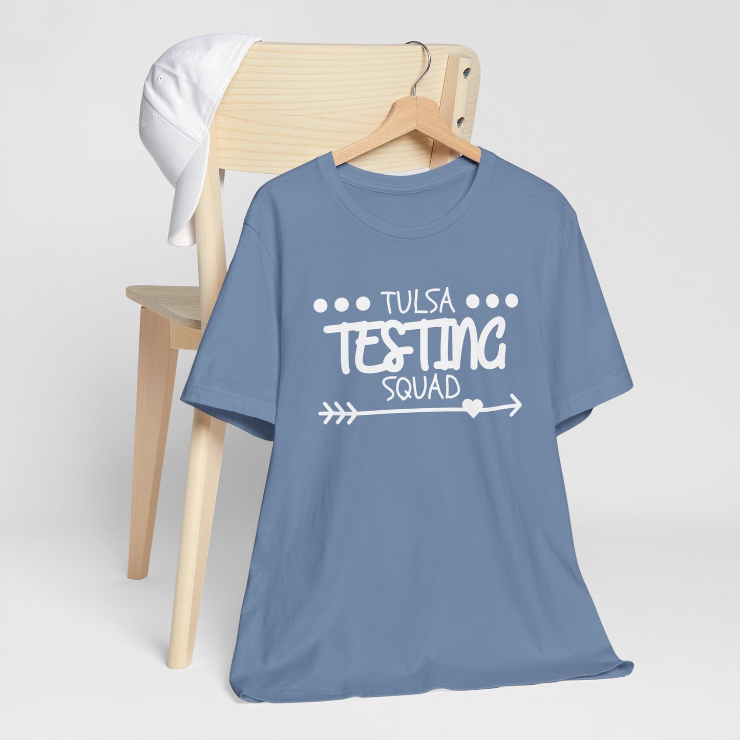 'Tulsa Testing Squad' Unisex Jersey Short Sleeve Tee