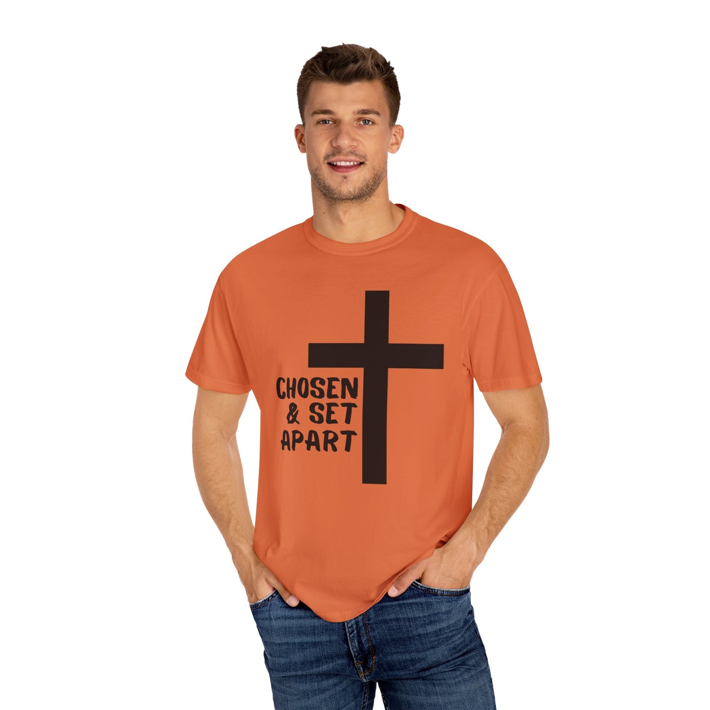 'Chosen & Set Apart' Unisex Garment-Dyed T-shirt